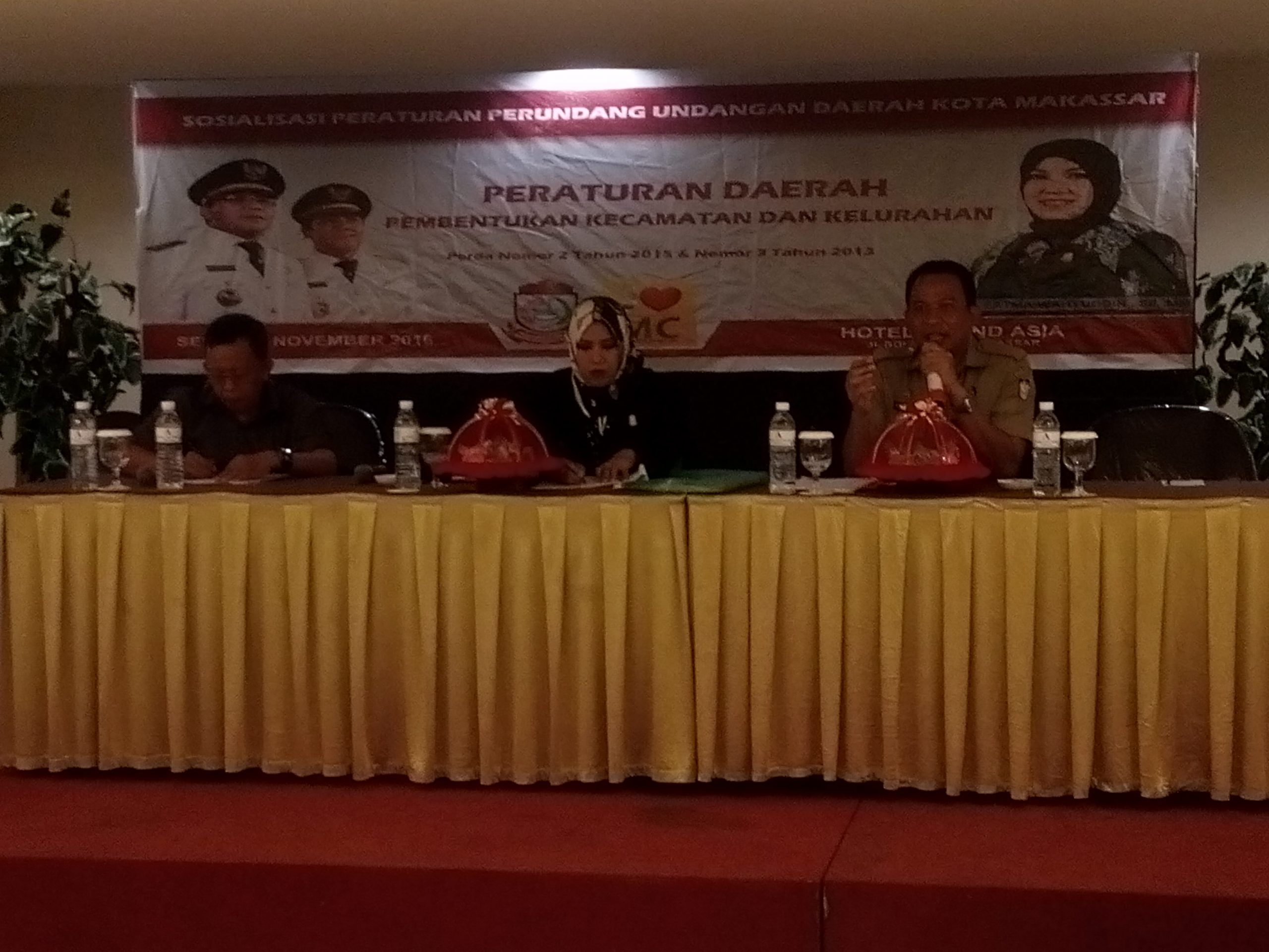 Sosialisasi DPRD Makassar Terkait Kecamatan dan Kelurahan Baru