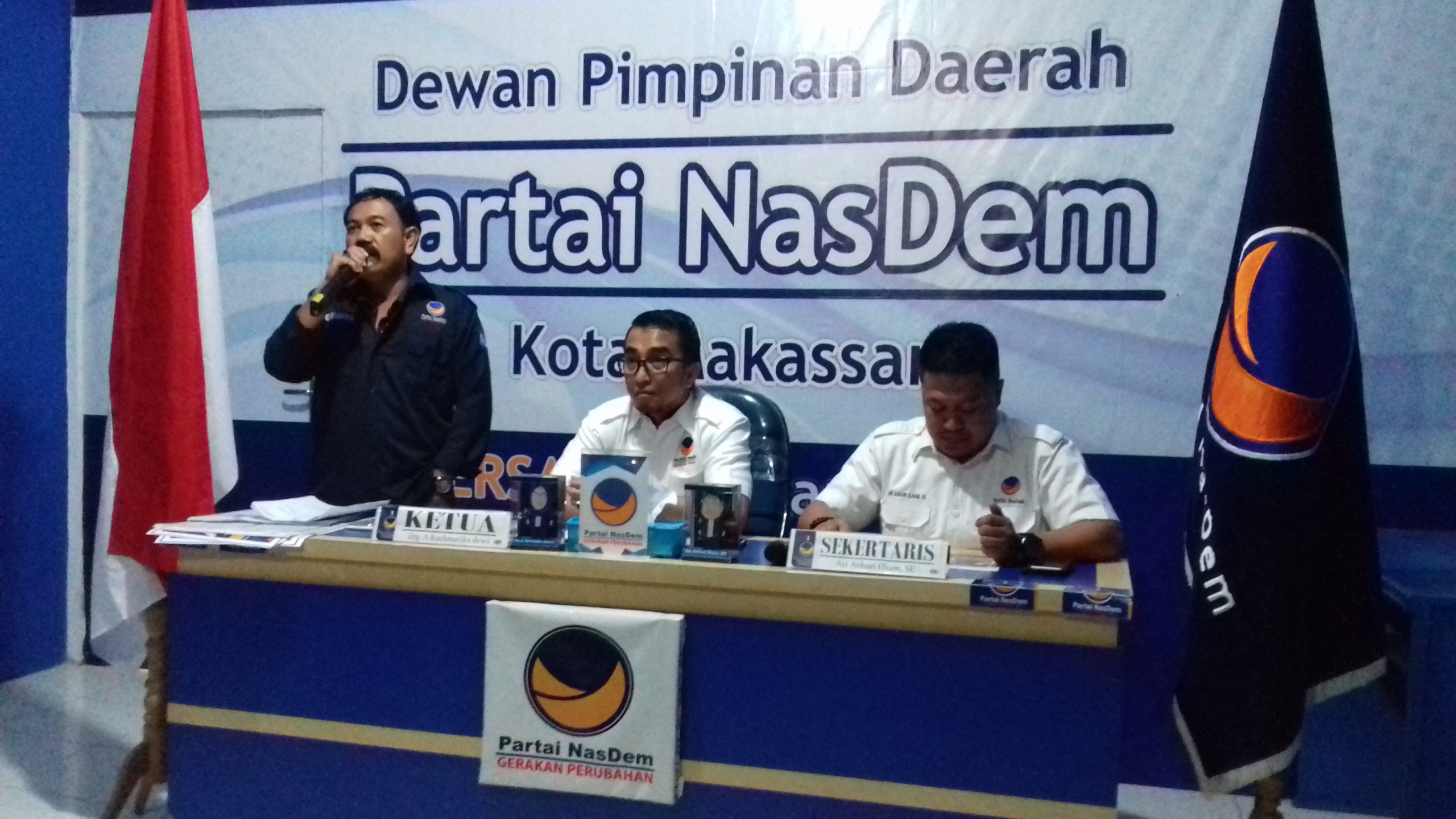 Nasdem Makassar Buka Komunikasi PDI Perjuangan