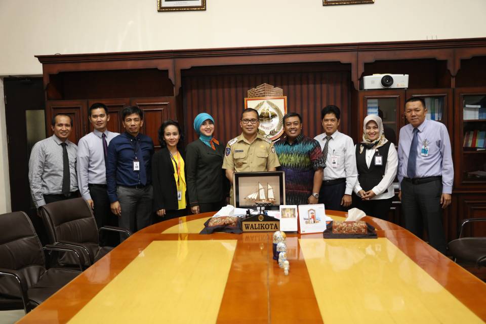Silaturahim Wali Kota Bersama Pemimpin BNI Makassar