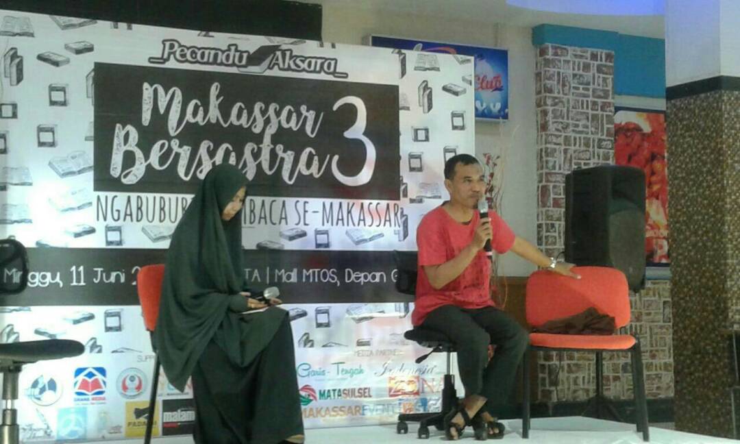 Foto: Pecandu Aksara Gelar Makassar Bersastra 3