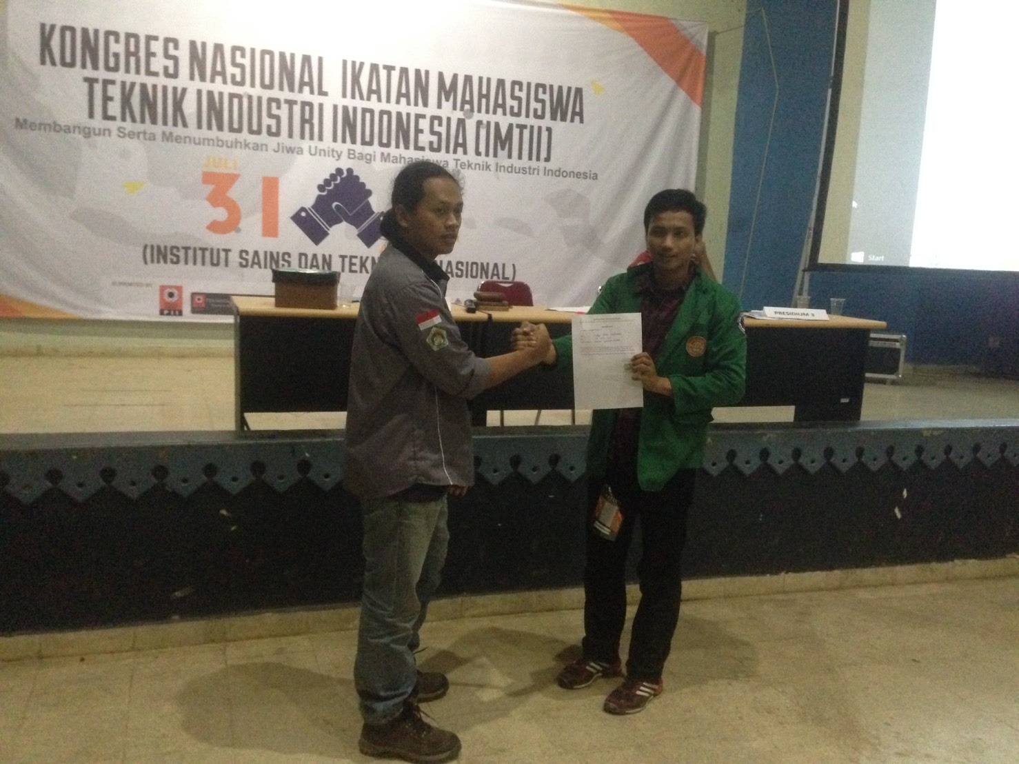 Ikatan Mahasiswa Teknik Industri Sukses Gelar Kongres Nasional IV di Jakarta