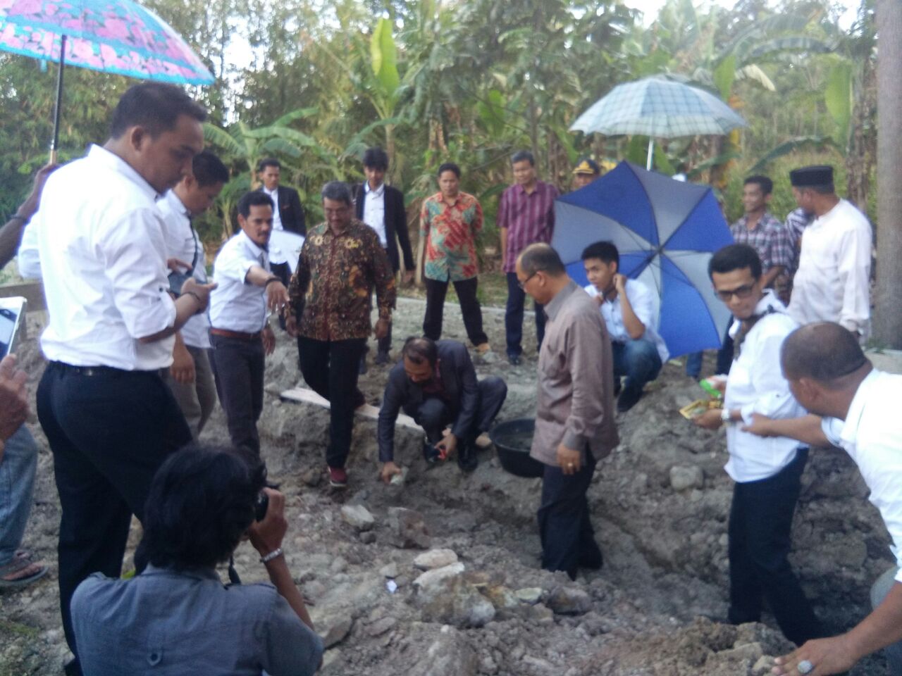 Peletakan Batu Pertama Kampus Nusantara Raya Dibuka Langsung Ketua Aptisi DR. Ir. Budi Djatmiko
