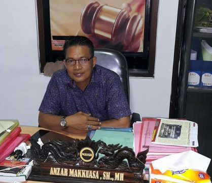 DR. Anzar Makkuasa : Persoalan Fasum Fasos, Pemkot Makassar Harus Menindak Lanjuti Secara Hukum