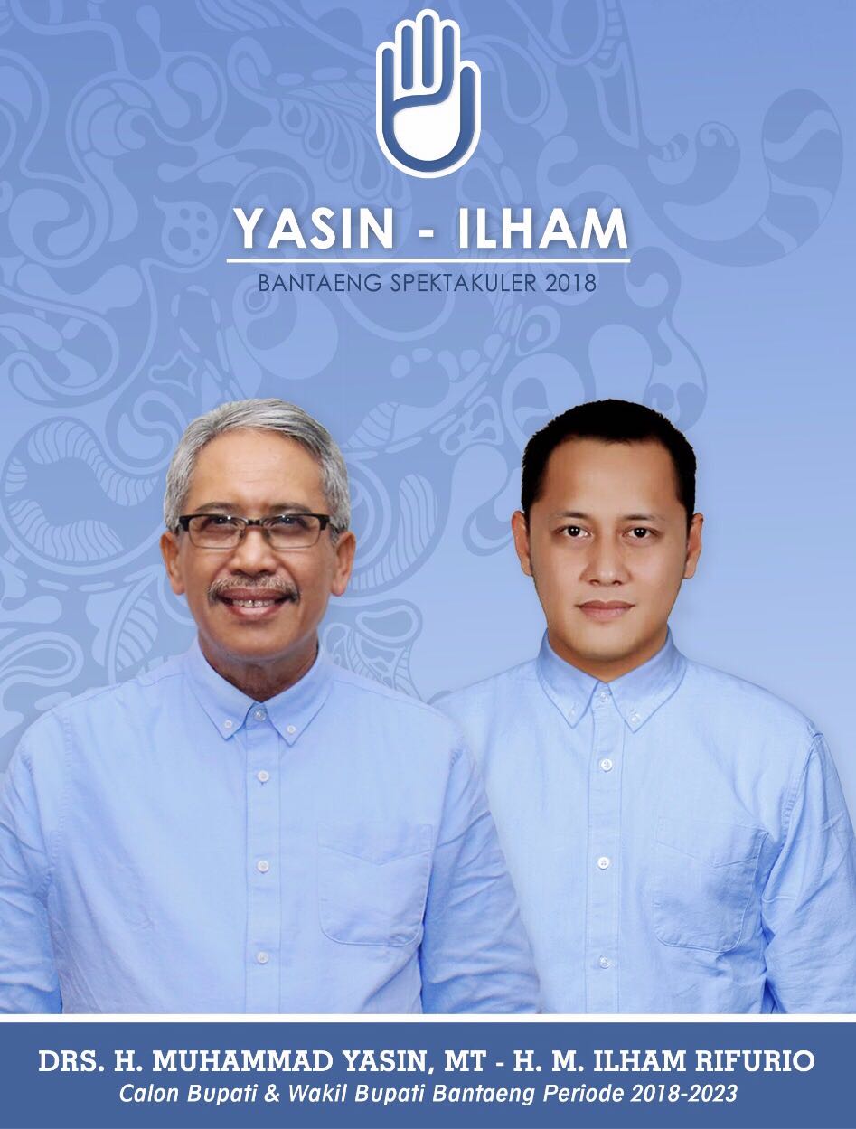 Dua Partai Pengusung Yasin-Ilham di Pilkada Bantaeng