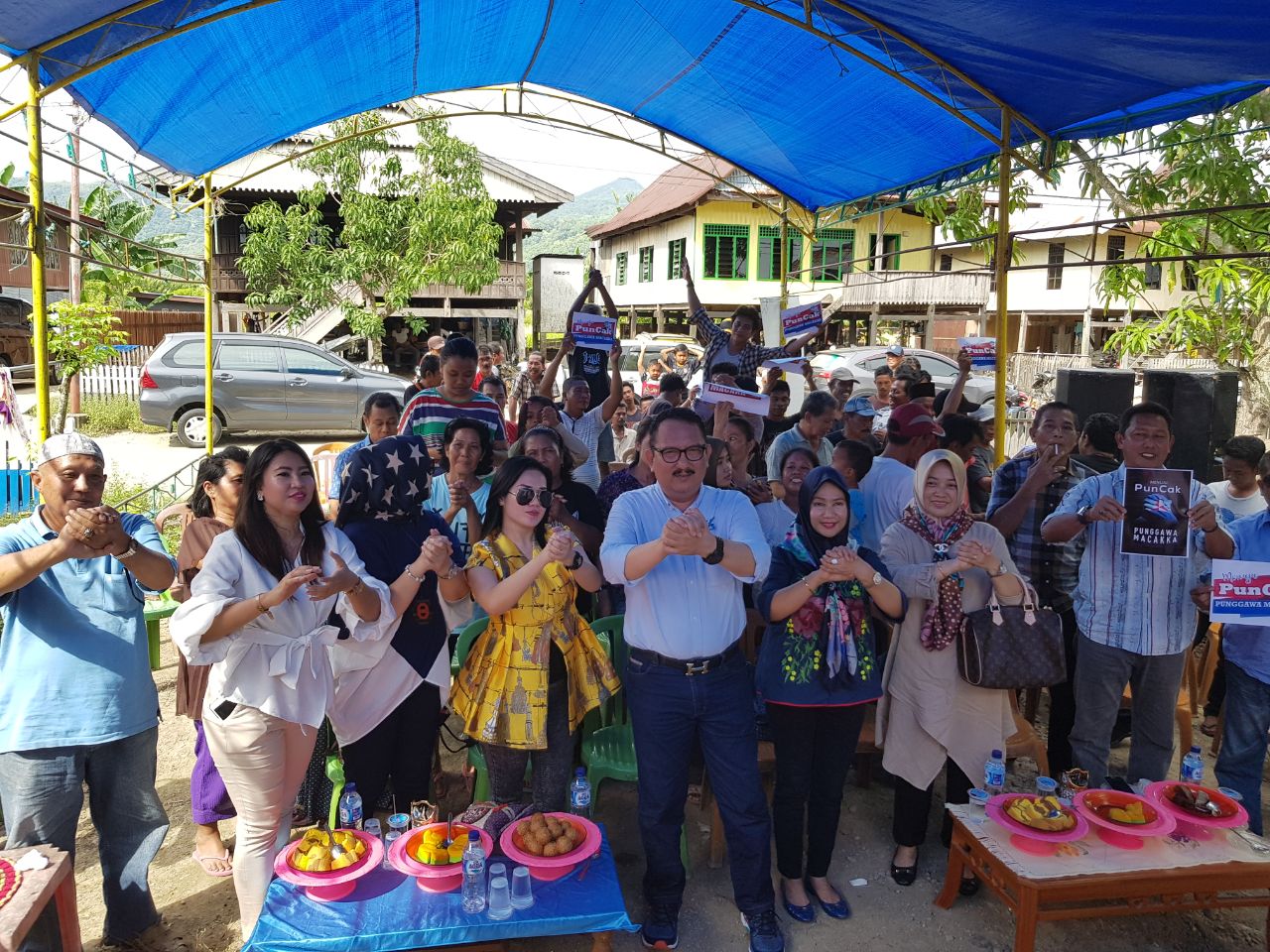 Waooow, Lihat Aksi Ketua Demokrat Sulsel Sosialisasikan IYL-Cakka di Barru