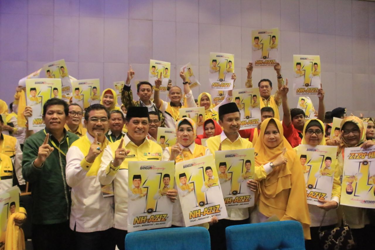 NH-Aziz Kumpul Tim Pemenangan Susun Strategi Kampanye