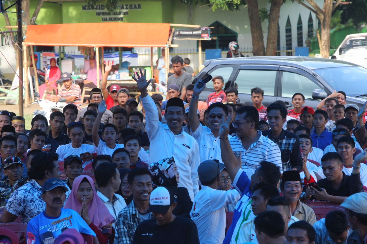 Ketua dan Pengurus PAN Bulukumba Berbaur di "Koalisi Rakyat" Ichsan YL-Andi Mudzakkar