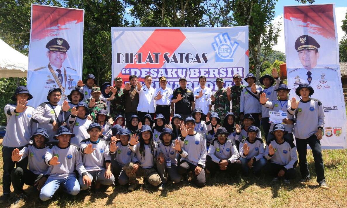 Bumi Batara Guru Pilot Project Satgas Desa Bersih Narkoba