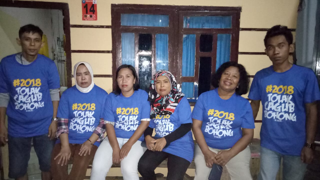 Giliran Ibu-ibu di Makassar “Rabu Tolak Cagub Bohong”
