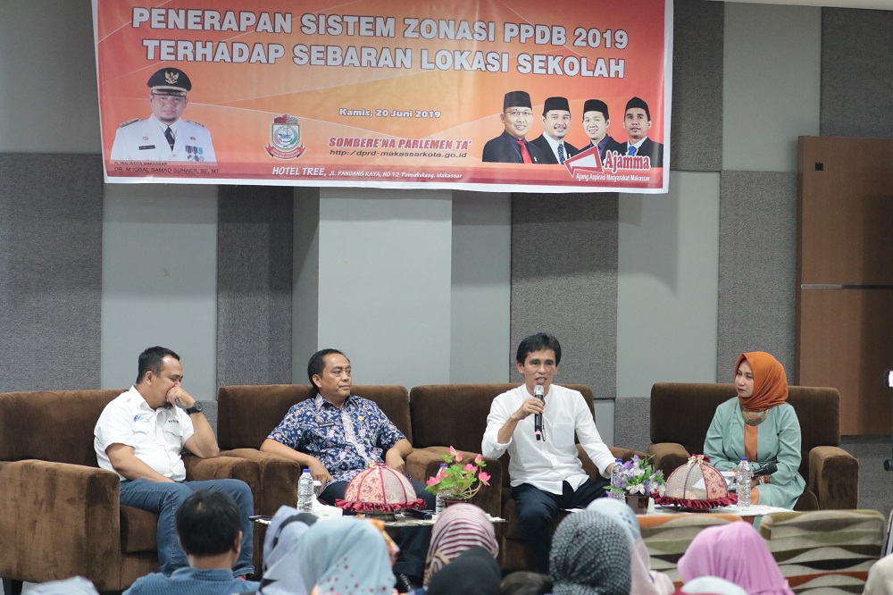 Sekretariat DPRD Makassar Gelar Diskusi Bahas PPDB 2019
