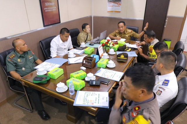Sekertariat DPRD Makassar Gelar Rapat Persiapan Pelantikan Dewan 2019-2024