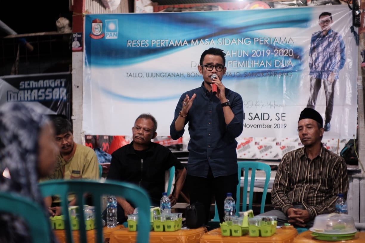 Serap Aspirasi, Sahruddin Said Berharap Pemkot Makassar Peduli