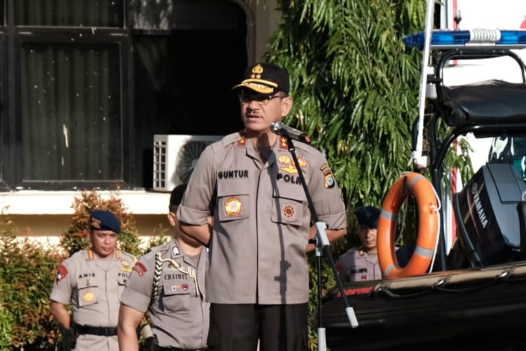 Antisipasi Bencana, Polda Sulsel Gelar Apel Pasukan Operasi Aman Nusa II 2019