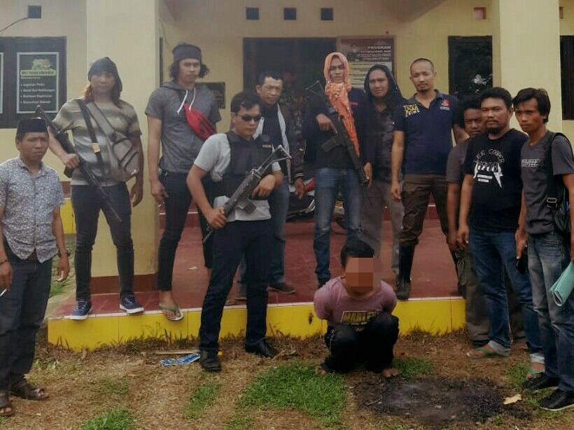 Tim Resmob dan Unit Reskrim Polsek Mangarabombang Polres Takalar Berhasil Bekuk Pelaku Cutar