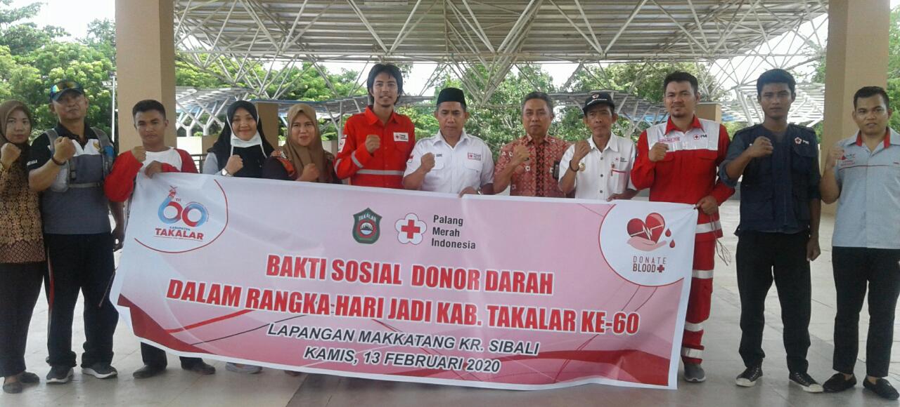 Wakil Bupati Takalar Ajak Seluruh Jajaran Untuk Bakti Sosial Aksi Donor Darah