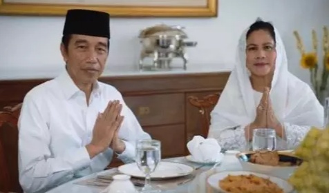 Presiden Jokowi dan Ibu Negara Ucapkan Selamat Idul Fitri 1441 Hijriah