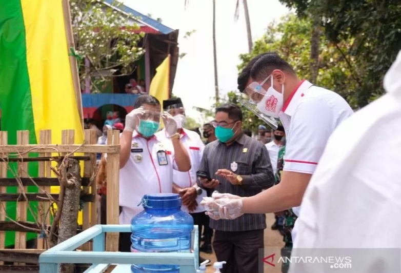 Mubalig Kabupaten Gowa Ikut Bangun Kesadaran Warga Terapkan Protokol Kesehatan