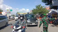 Dishub makassar, swab on the road,