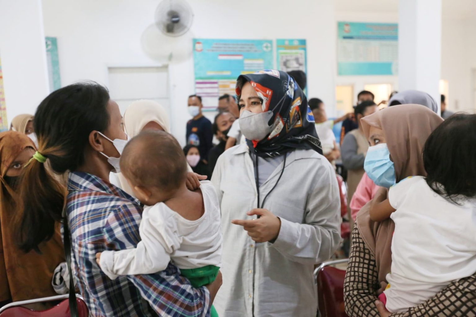 Fatmawati Rusdi Edukasi Ibu Balita Di PKM Bontoala, Cegah Stunting