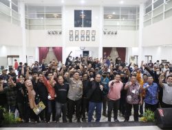 Wali Kota Danny Bersama Kapolrestabes Makassar, Kolaborasi Bina Bakat Anak Muda Makassar