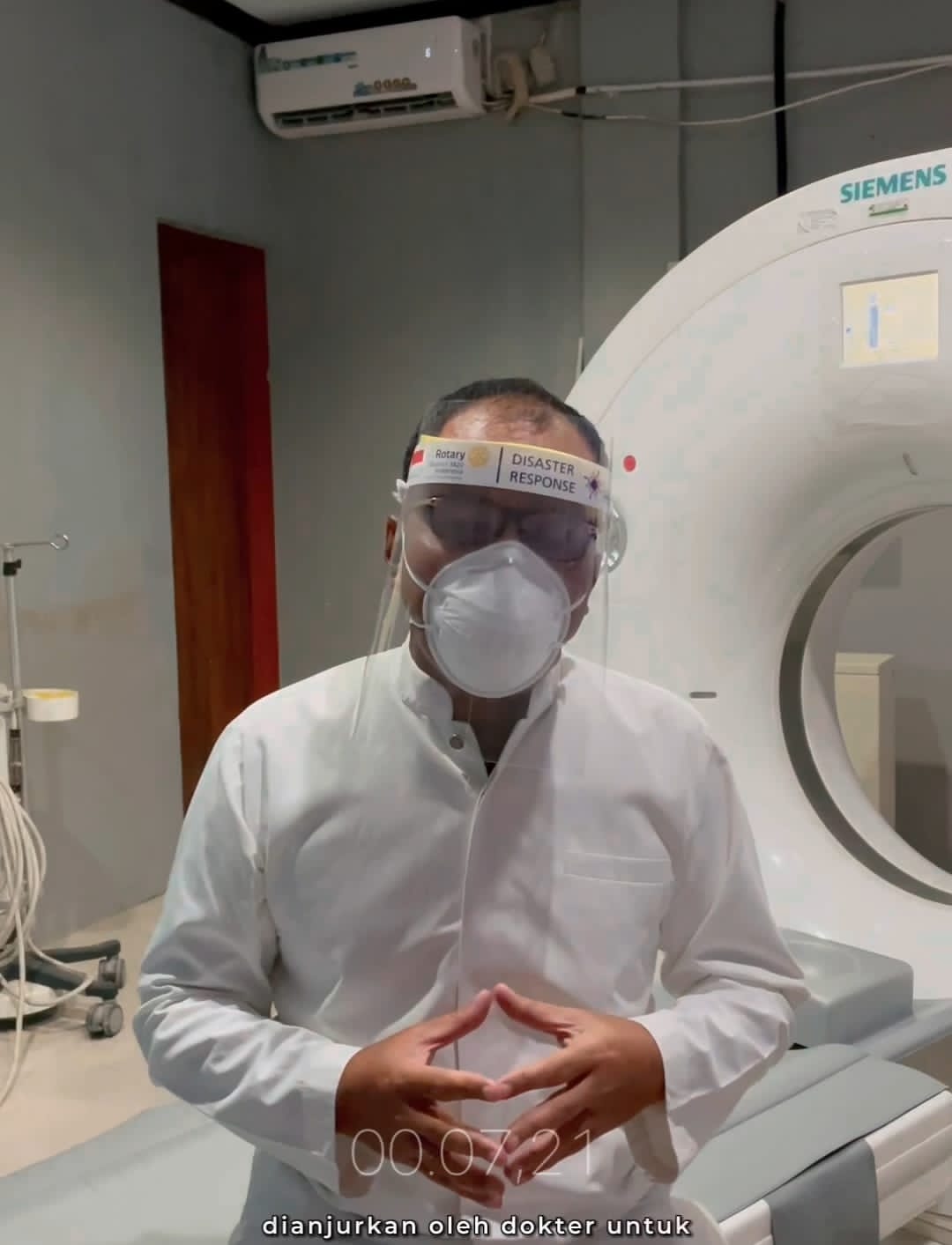 Danny Pomanto Jalani Tahapan Pemeriksaan CT Scan, Di Fasilitas Modern RSU Daya Makassar