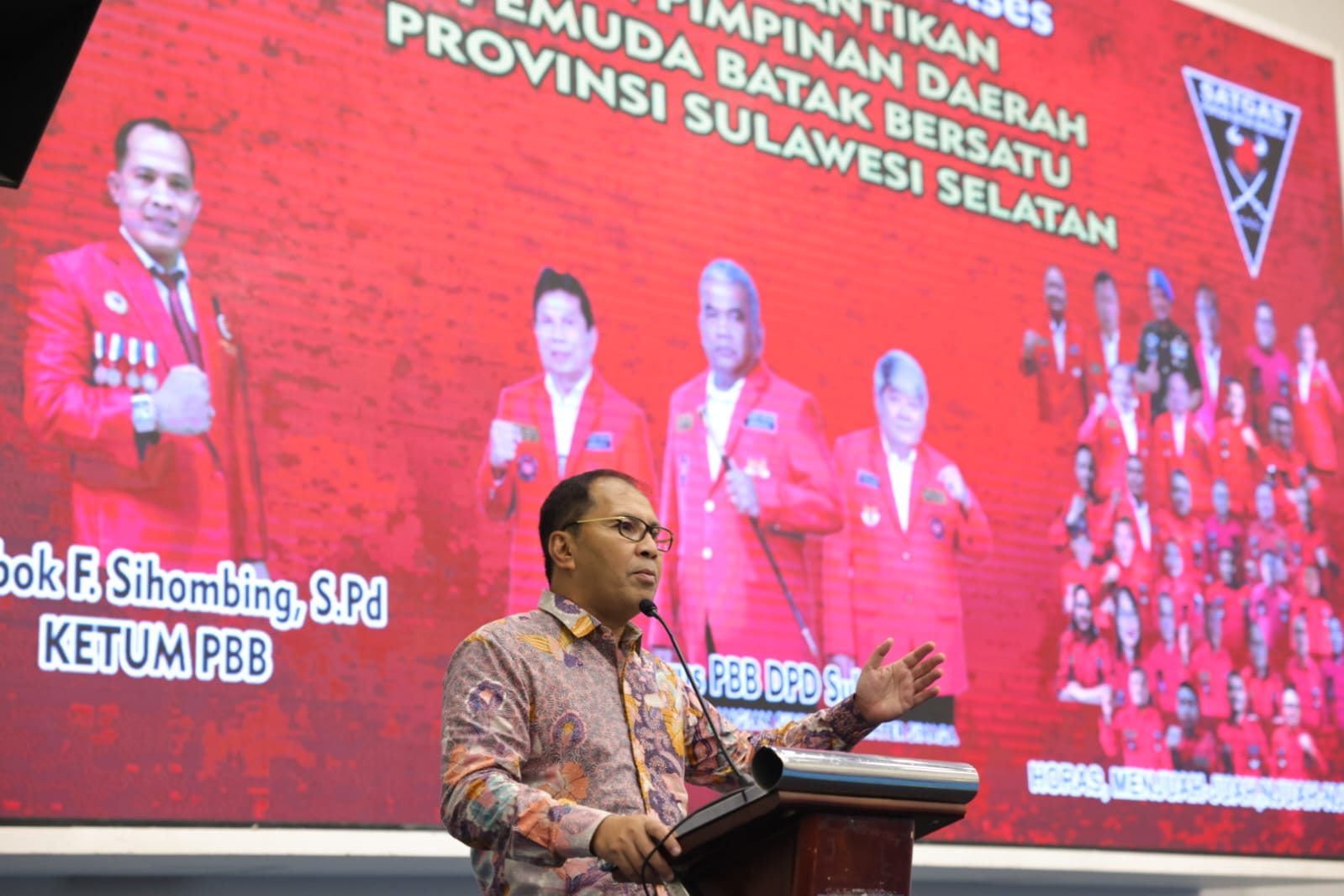 Danny Pomanto Ajak Pemuda Batak Bersatu Jadikan Makassar Makin Inklusif
