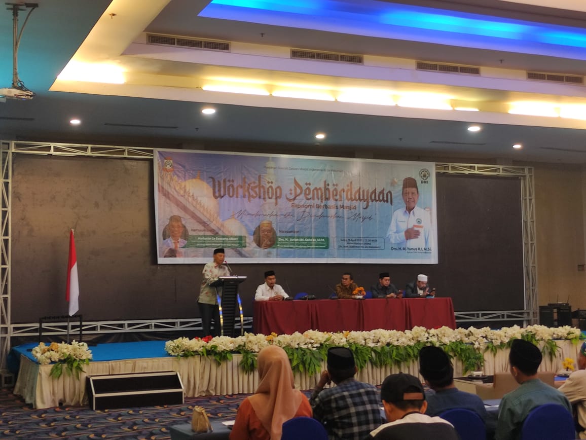 Bangun Ekonomi Berbasis Masjid, DMI Makassar Kenalkan DMI Smart