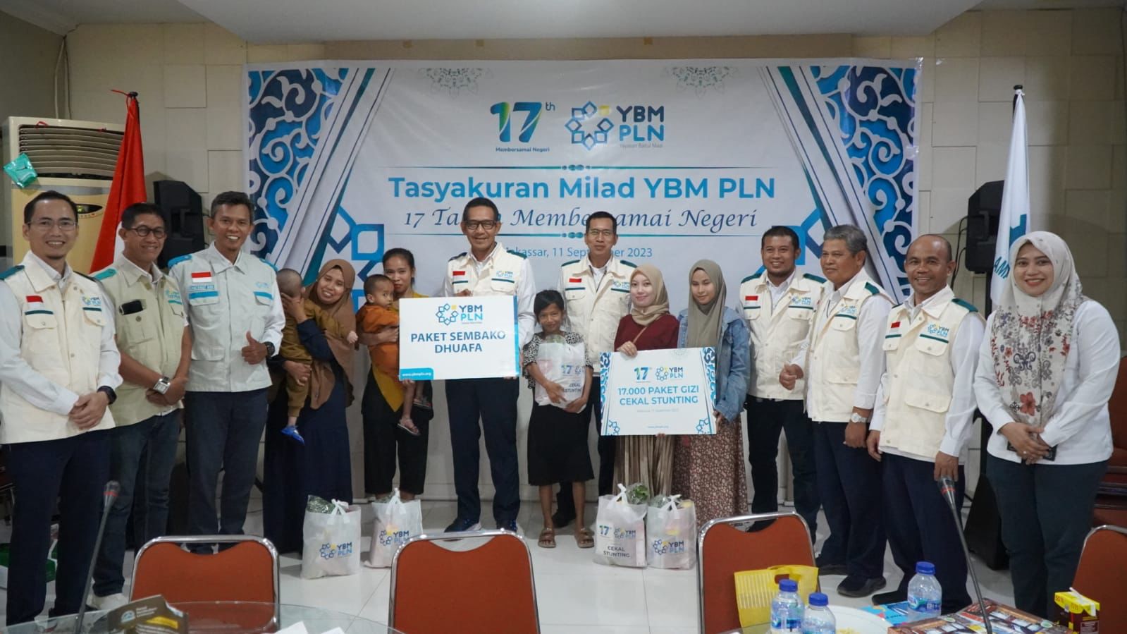 YBM PLN UID Sulselrabar Sasar Tiga Provinsi Cegah dan Tangkal Stunting