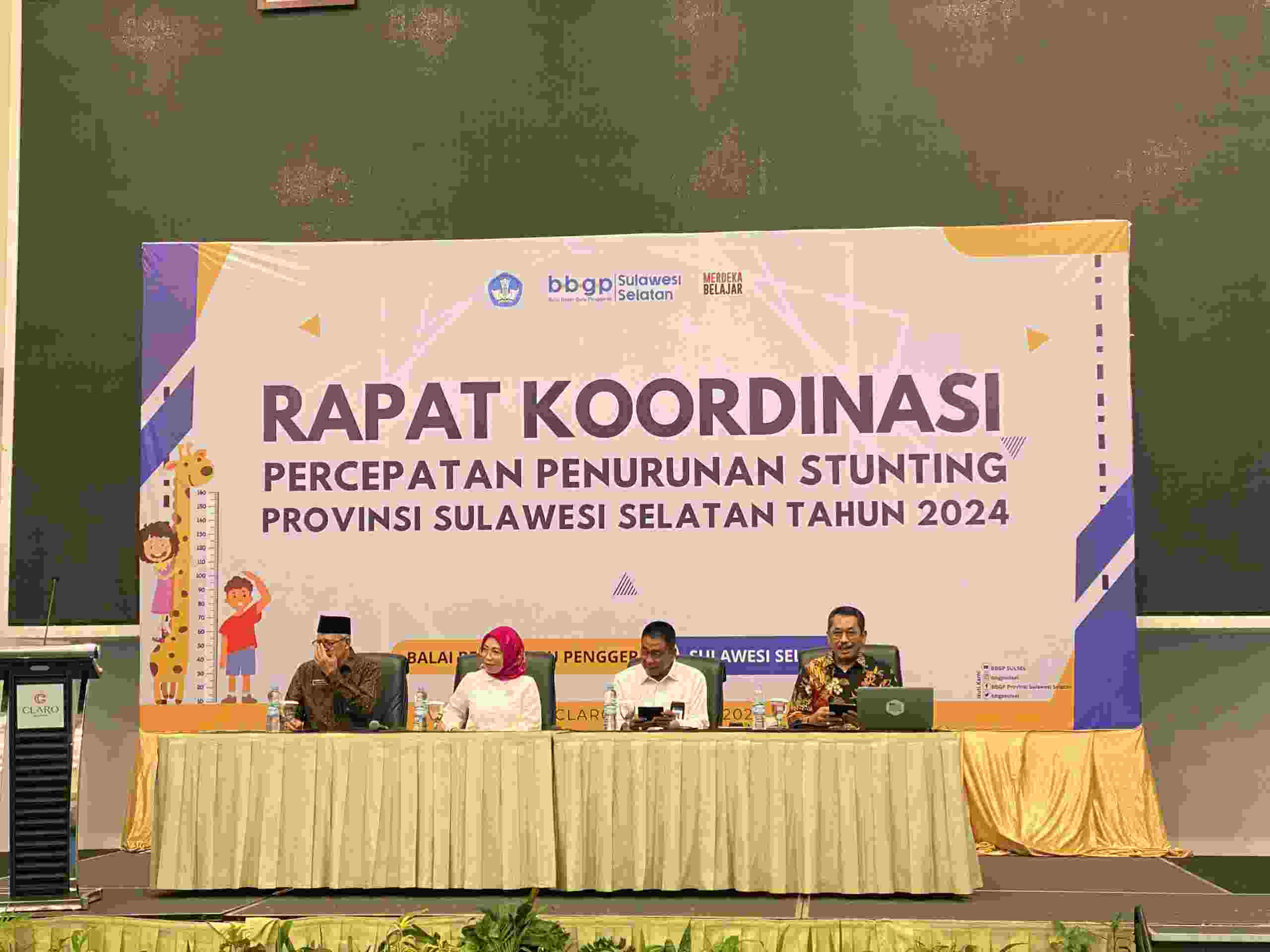 TP PKK Bantaeng Menghadiri Rapat Koordinasi BBGP Sulsel untuk Upayakan Penurunan Stunting