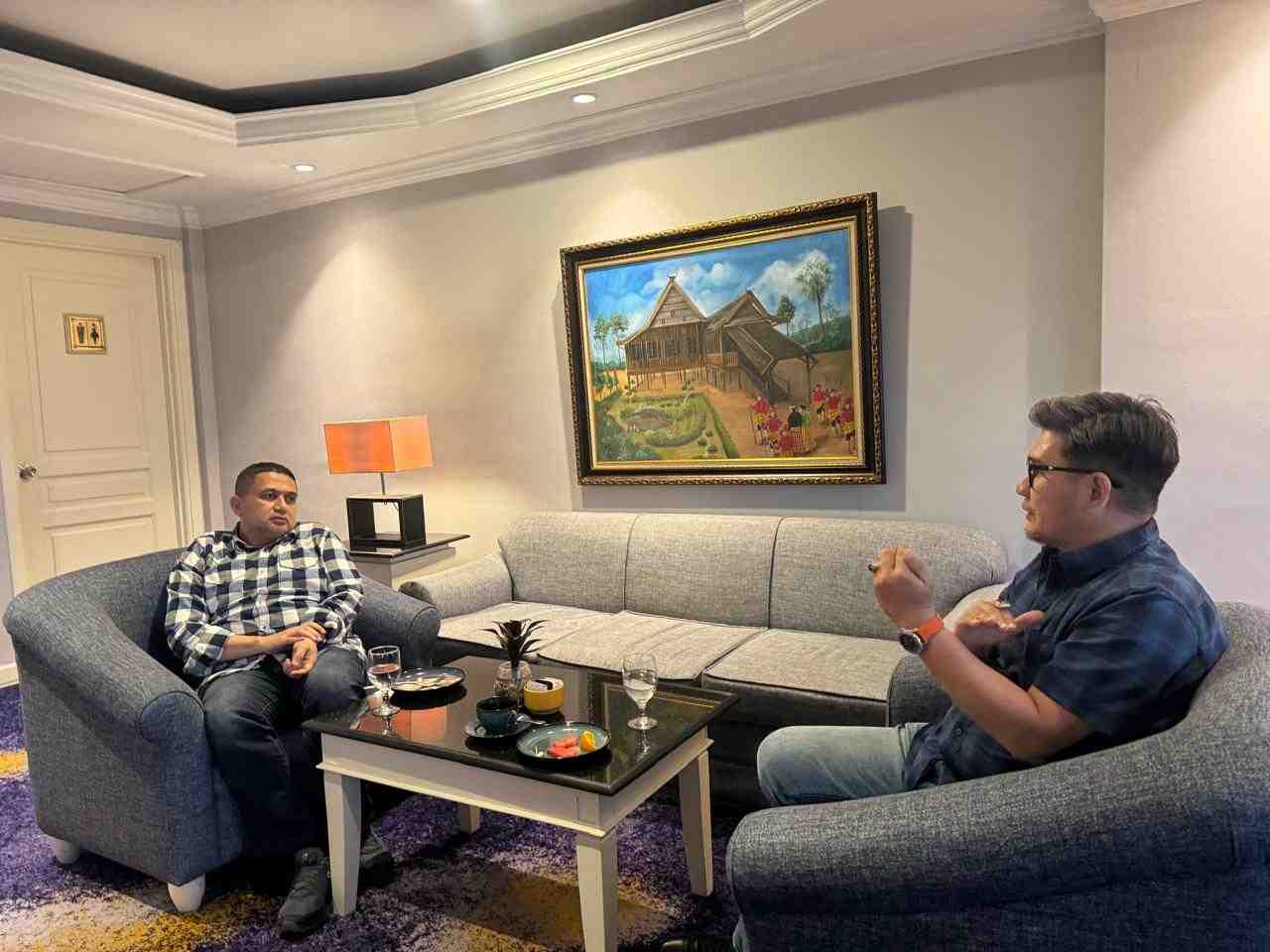 Beredar Foto Bertemu Appi, ARA : Saling Bertukar Pikiran Untuk Kota Makassar