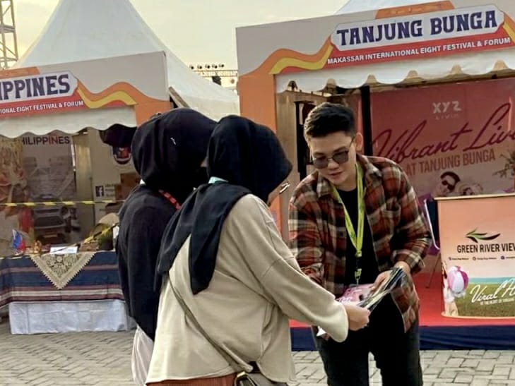 Booth Tanjung Bunga PT GMTD Tbk dalam event F8 Makassar