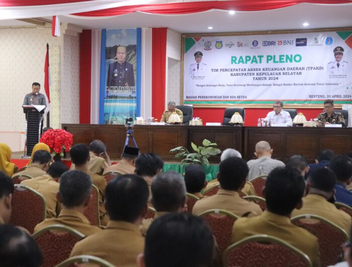 Bupati Selayar Harap TPAKD Dapat Jalankan Empat Peran Mendasar