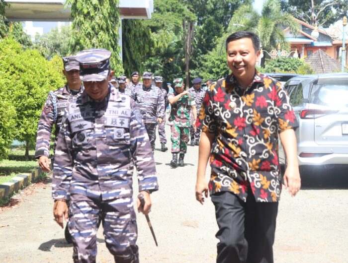 Bupati Selayar Terima Kunjungan Danlatamal VI Makassar