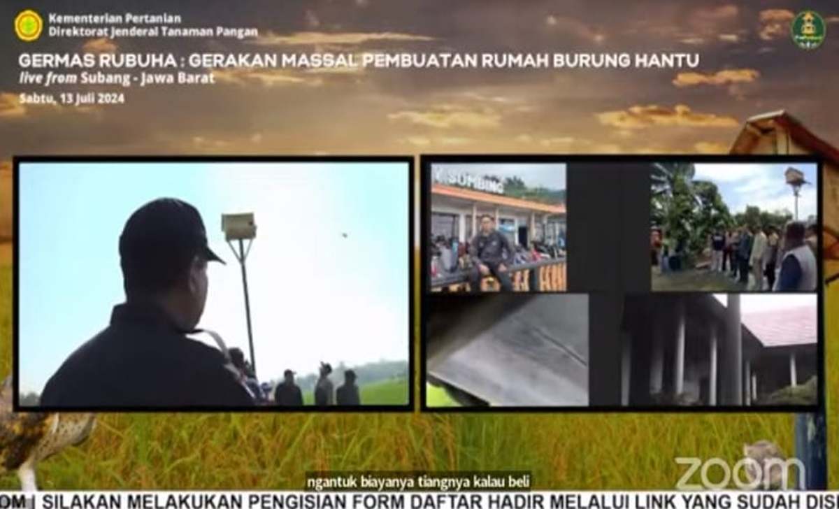 Gerakan Massal Pembuatan Rumah Burung Hantu guna Penanggulangan Bencana Kelangkaan Pangan Nasional