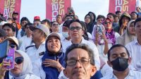 Camat Amiruddin beserta Lurah dan Dewan Lorong se Kecamatan Rappocini mengikuti pembukaan Rakerja APEKSI 2023 Makassar
