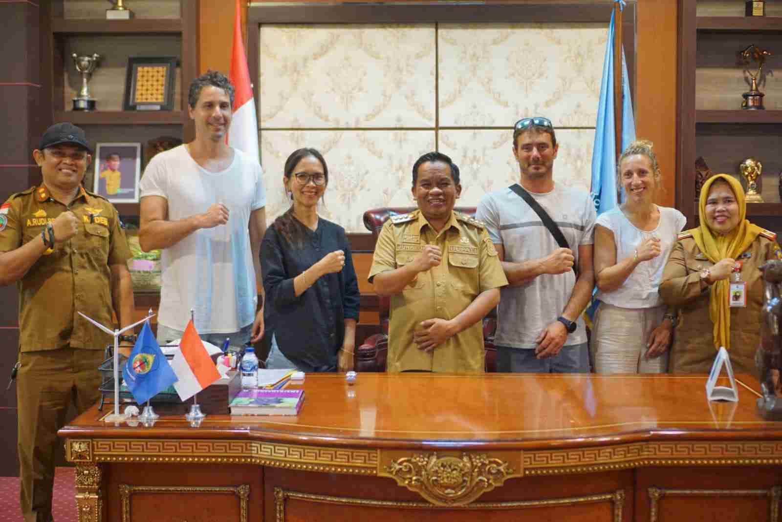 Tatap Muka Pj Bupati Jeneponto dengan Pengurus Kitesurfing Mallasoro