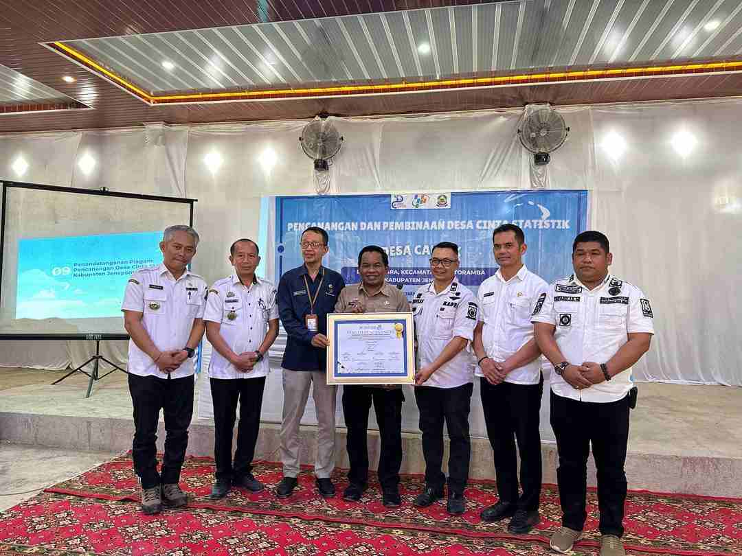 BPS Jeneponto Canangkan dan Pembinaan Desa Cantik