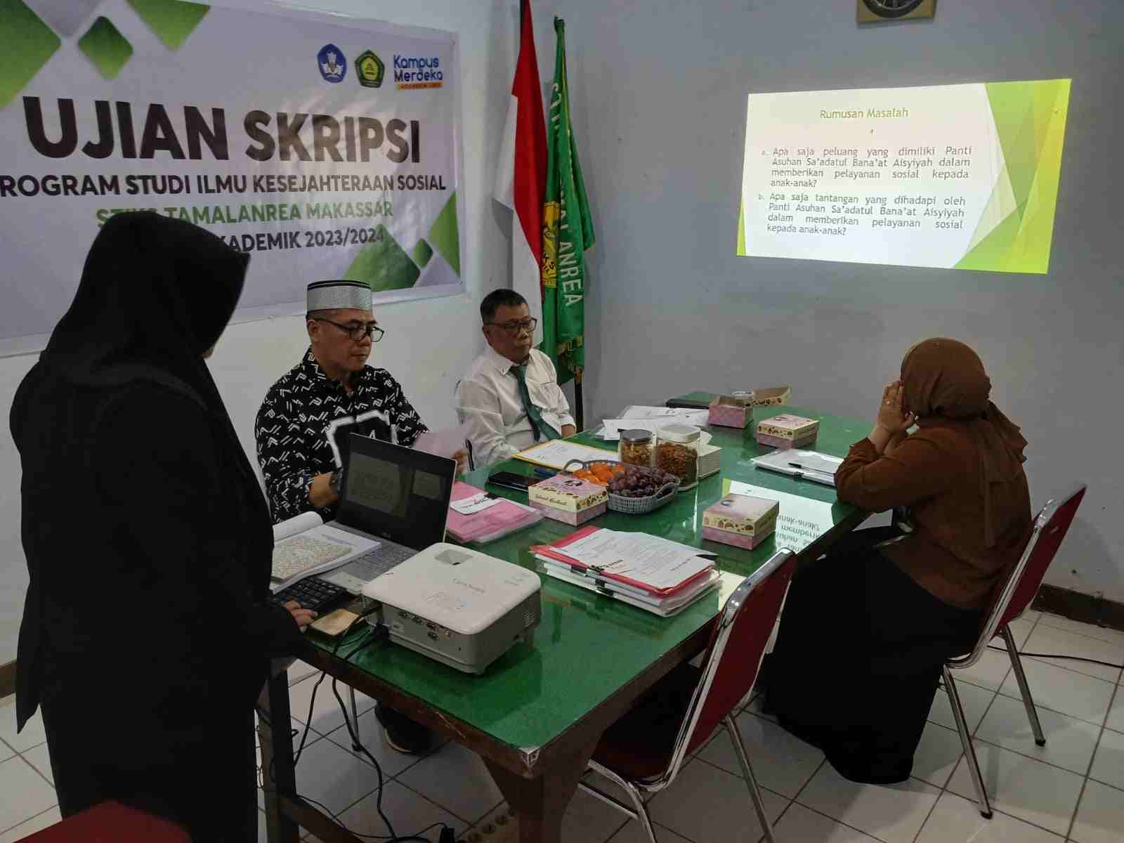 Sekolah Tinggi Ilmu Kesejahteraan Sosial (STIKS) Tamalanrea Makassar menyiapkan beasiswa diperuntukan kepada anak dan pengelola panti asuhan dan LKSA. (Ist)