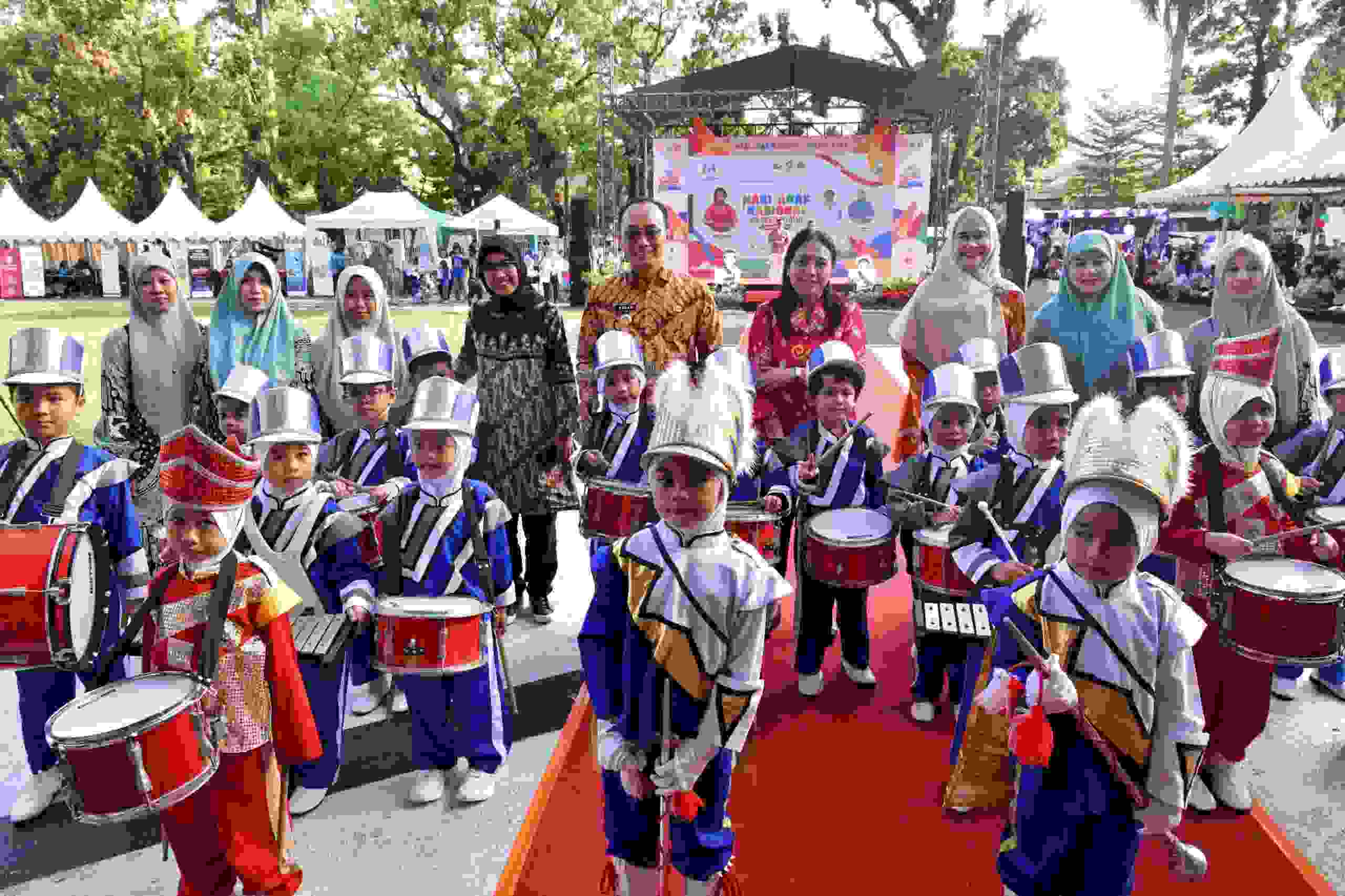 Menteri PPA Bintang Puspayoga, Peringatan Hari Anak Nasional Tingkat Provinsi Sulsel Berlangsung Meriah