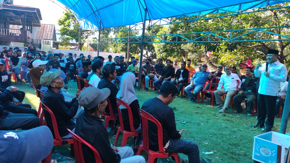 Pasangan Sarif-Qalby Kembali Kukuhkan Tim Relawan di Rumbia, Ini yang Disampaikan !