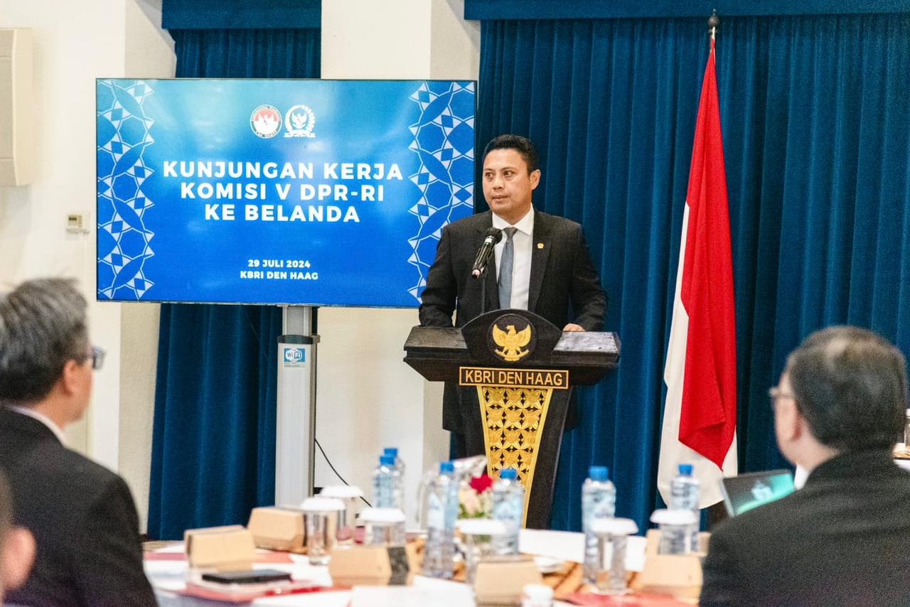 AIA Pimpin Kunjungan Komisi V DPR RI Ke Belanda. (Ist)
