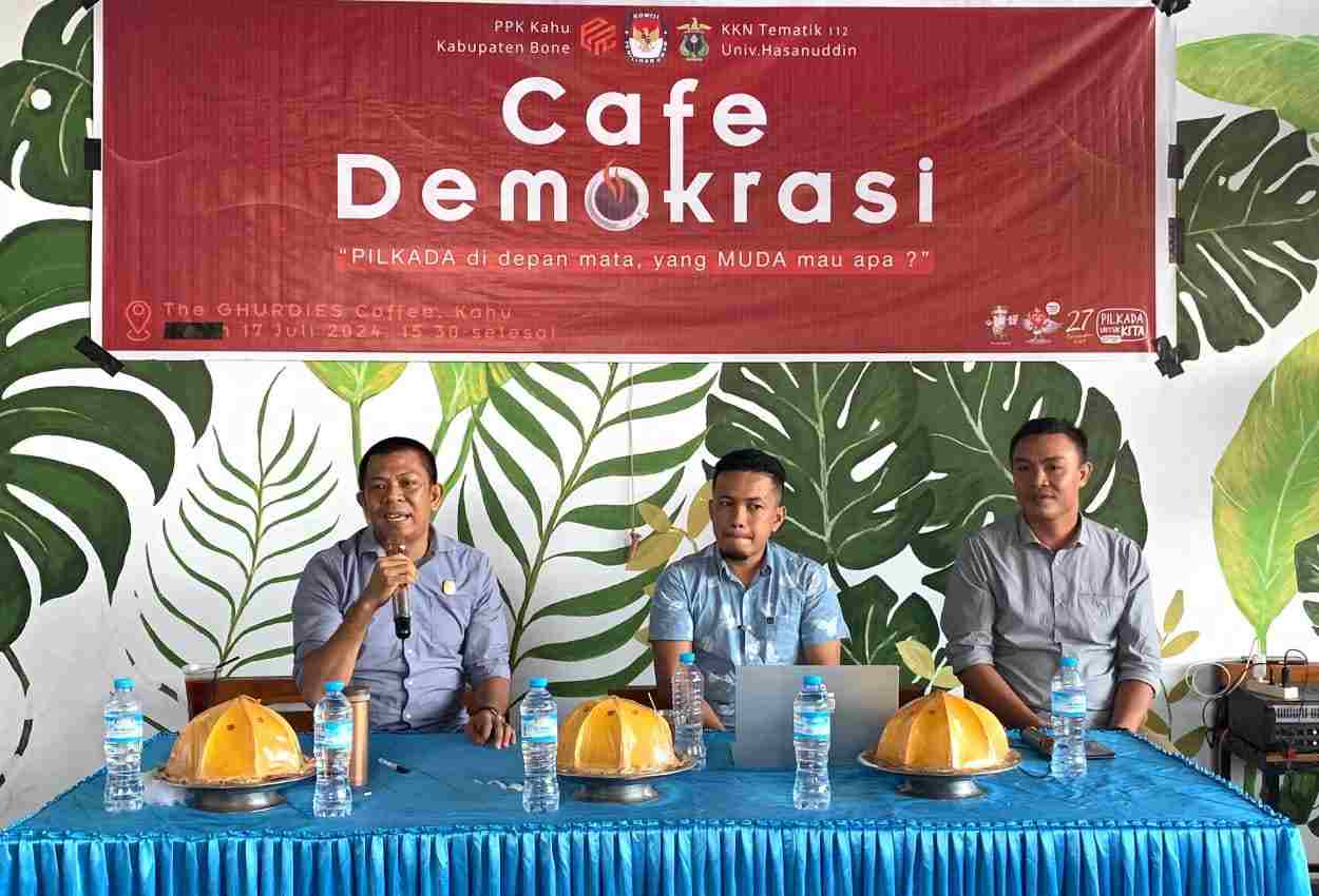 KPU Bone Gelar Cafe Demokrasi Untuk Tingkatkan Partisipasi Pilkada 2024