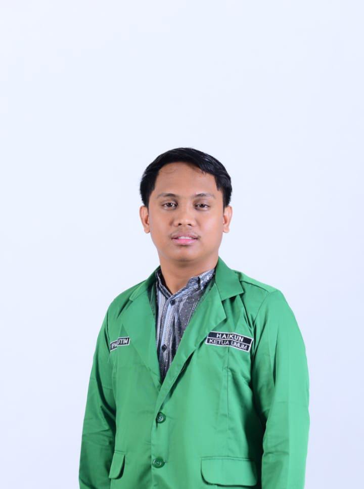 Ketua Pengurus Pusat Ikatan Pelajar Mahasiswa Luwu Timur (PP IPMALUTIM) Haikun