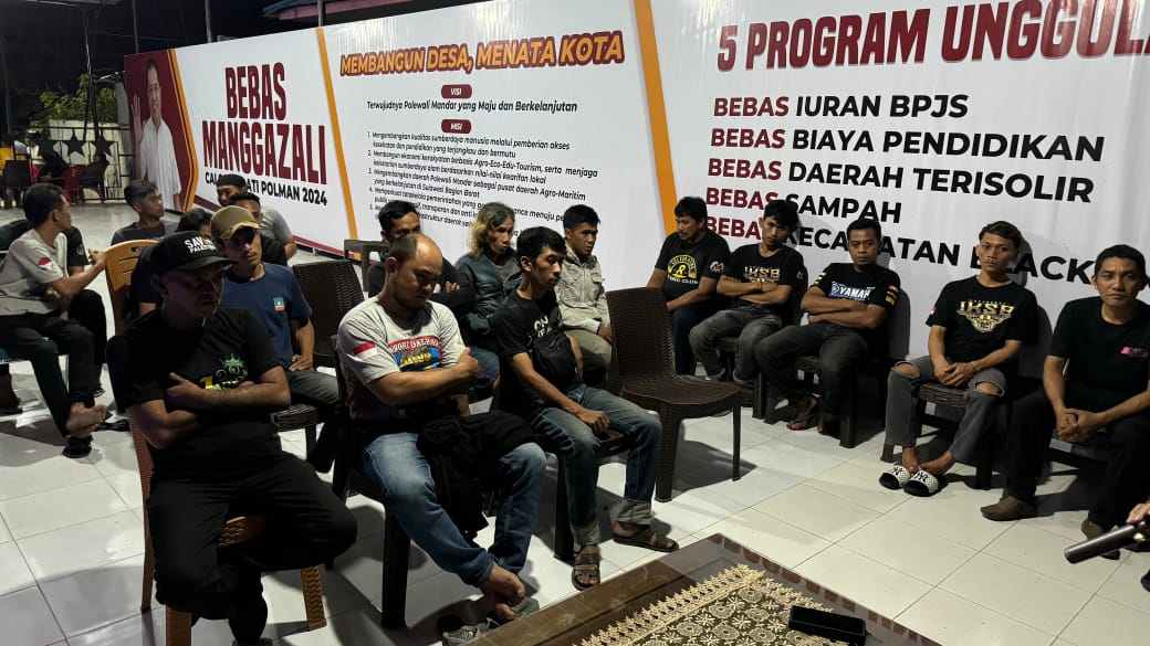 Komunitas Motor RX King Dukung Bebas-Siti di Pilkada Polman 2024