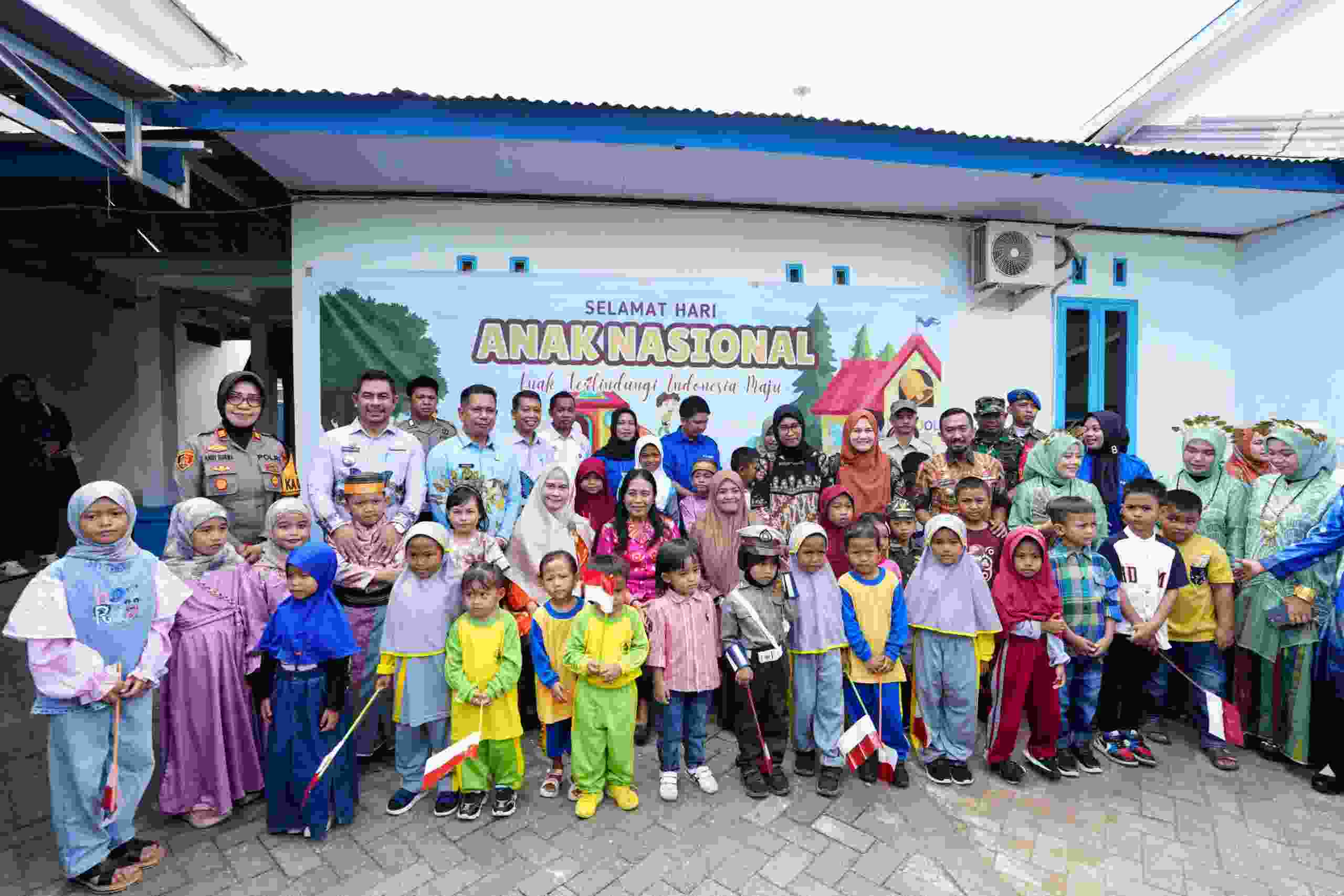 Menteri PPA Bintang Puspayoga Berkunjung Ke Desa Temmappadue Kecamatan Marusu Kabupaten Maros
