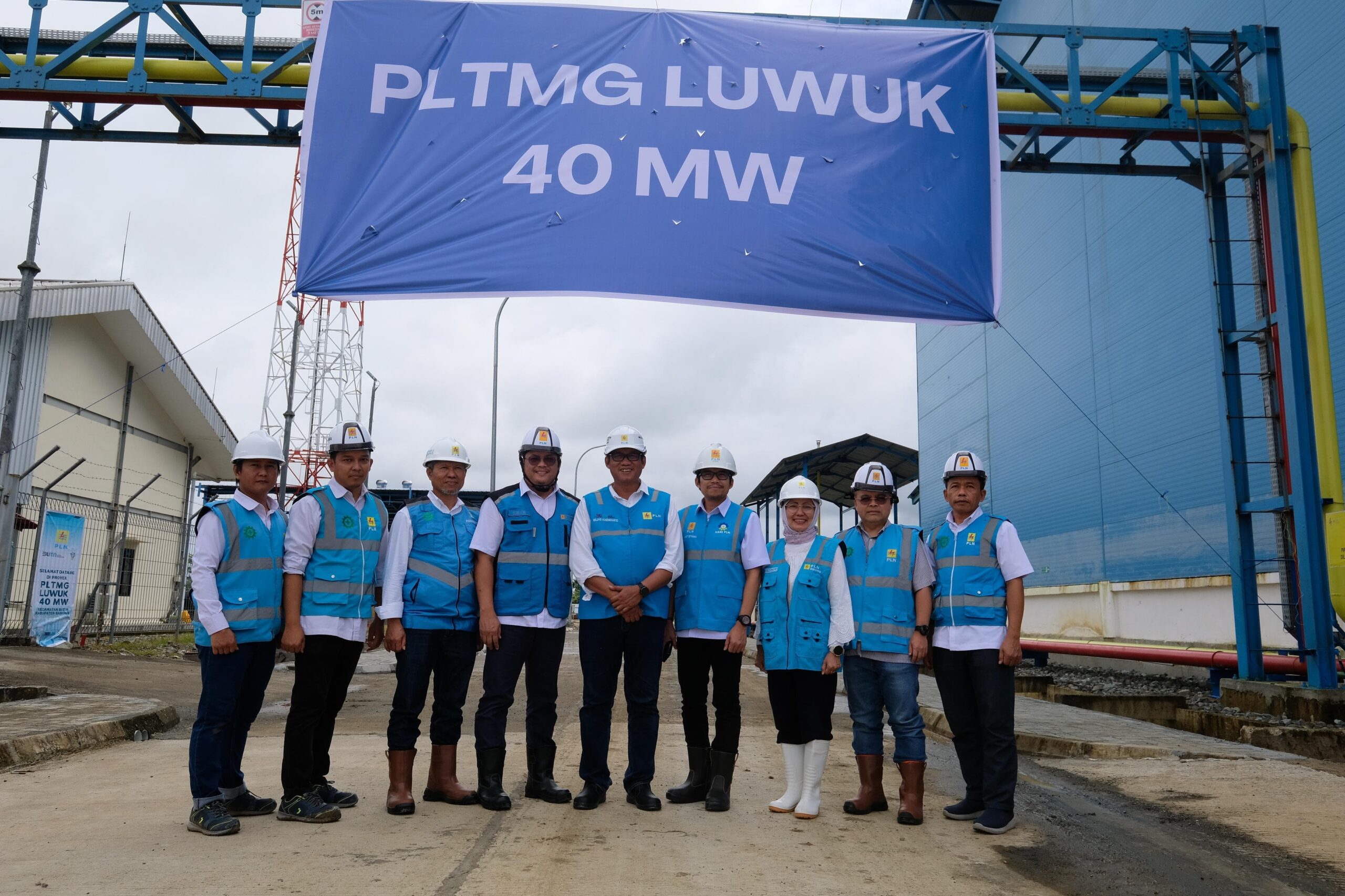 PLTMG Luwuk Upaya PLN Kurangi Emisi dan Biaya Produksi Listrik