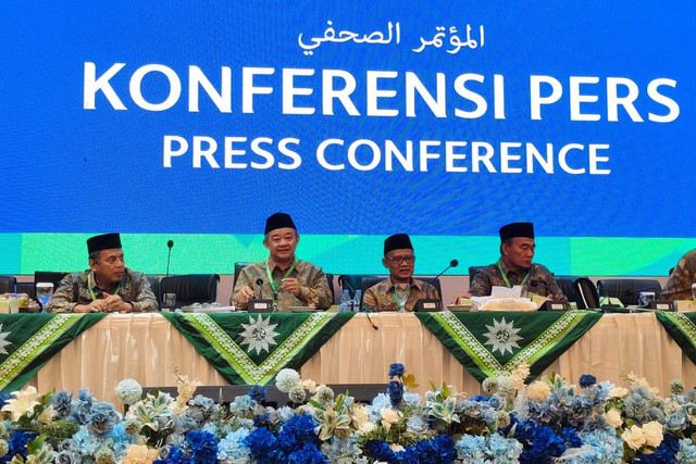Pimpinan Pusat (PP) Muhammadiyah Gelar Konferensi Pers Usai Konsolidasi Nasional Muhammadiyah di Universitas Aisyiyah Yogyakarta (UNISA) Sleman Yogyakarta