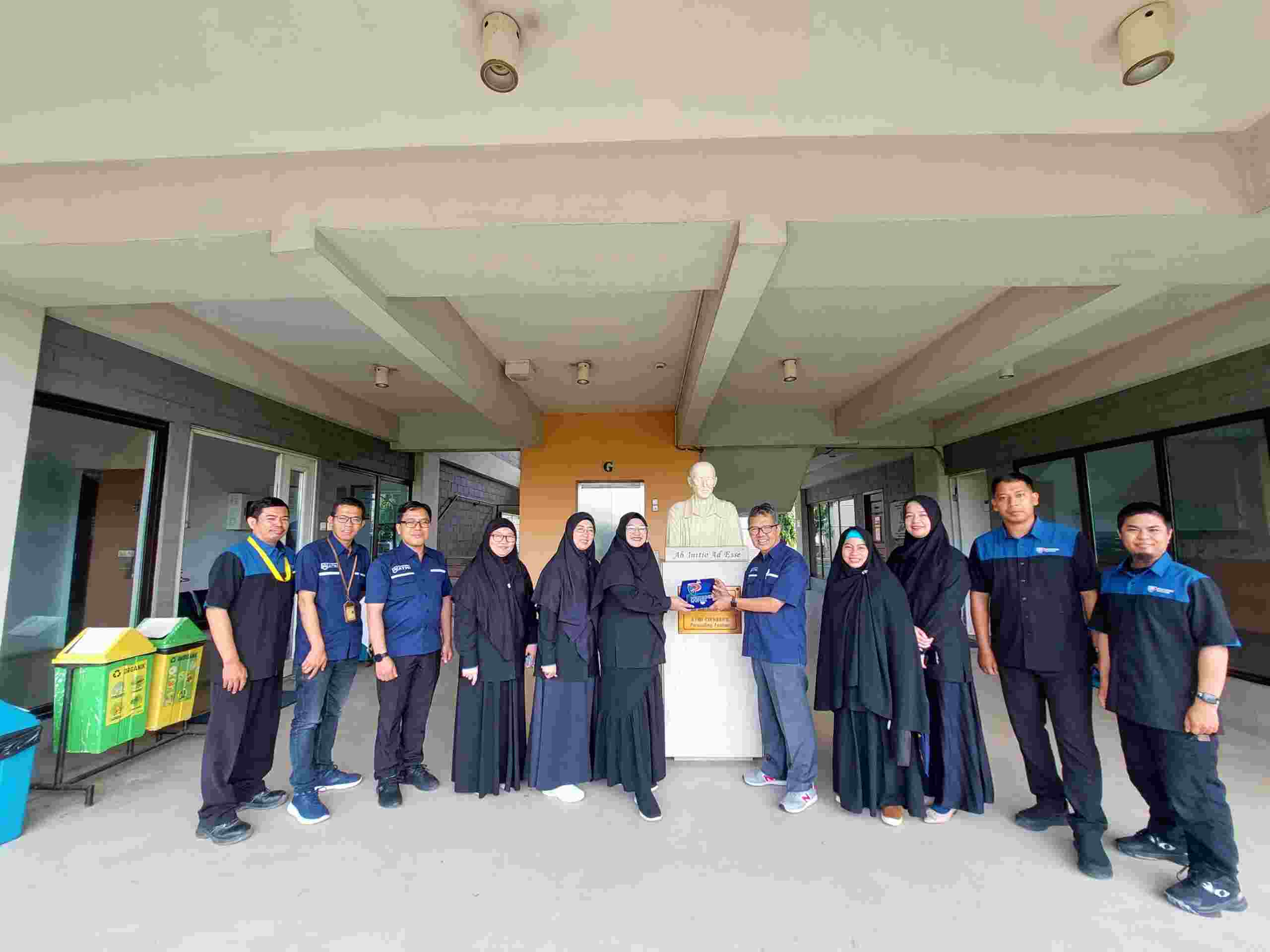 Poltekbos Lakukan Benchmarking Ke Polin ATMI Cikarang