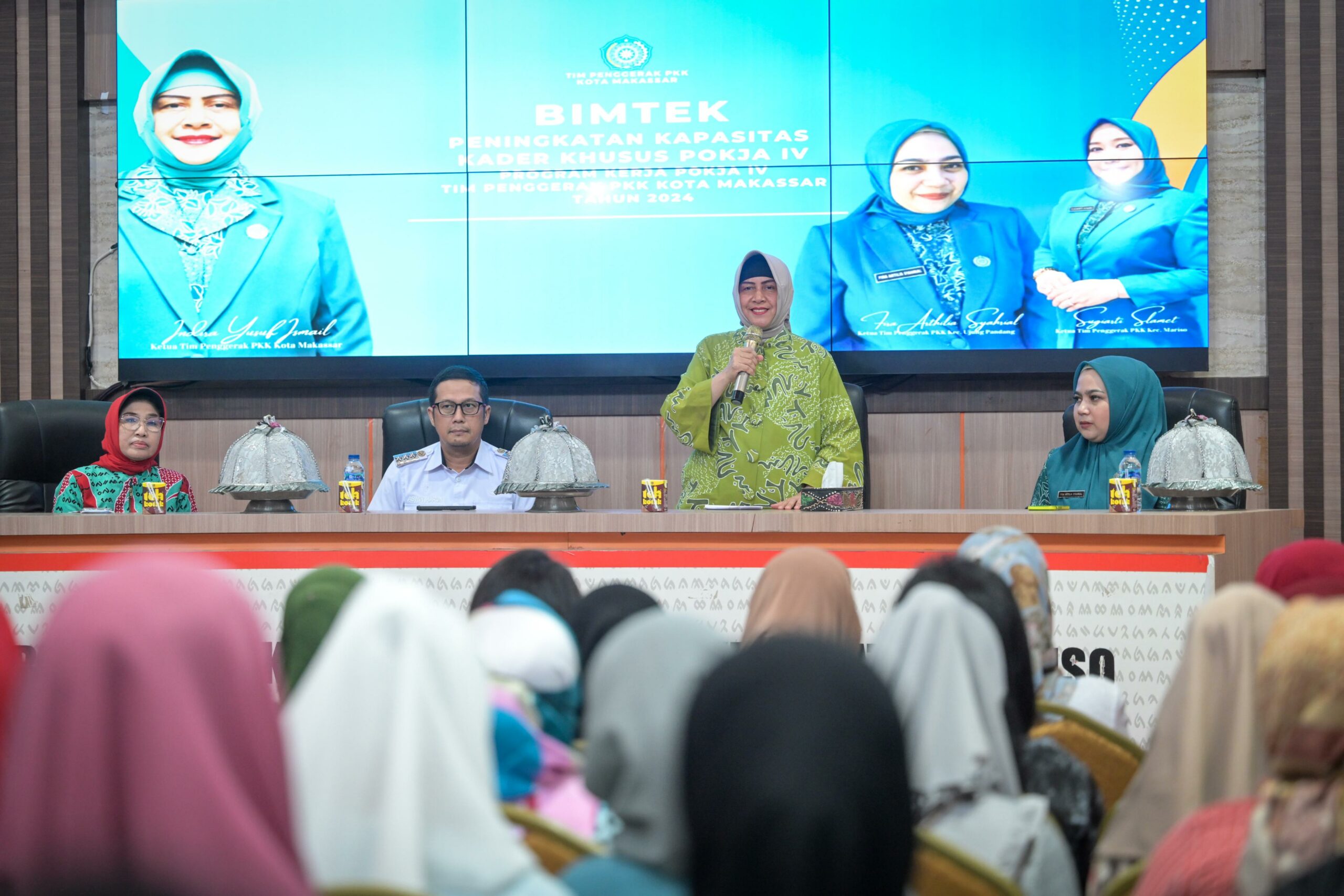 Bimtek TP PKK Kota Makassar : Peningkatan Kapasitas Kader Pokja IV