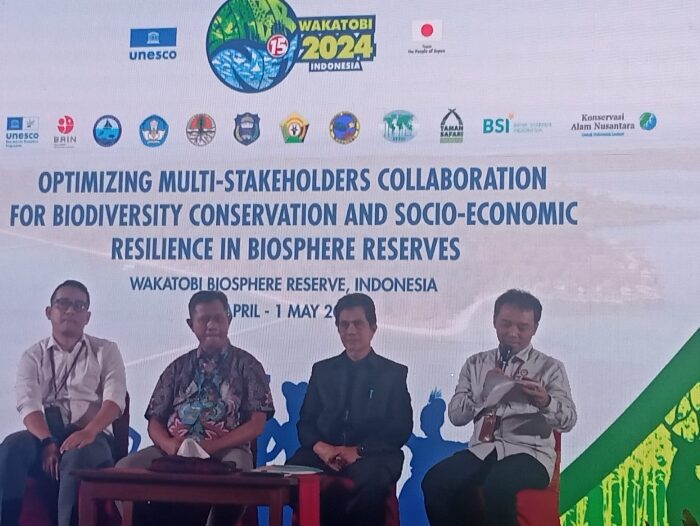 Wabup Selayar Jadi Narasumber Pada Konferensi Internasional SeaBRnet di Wakatobi